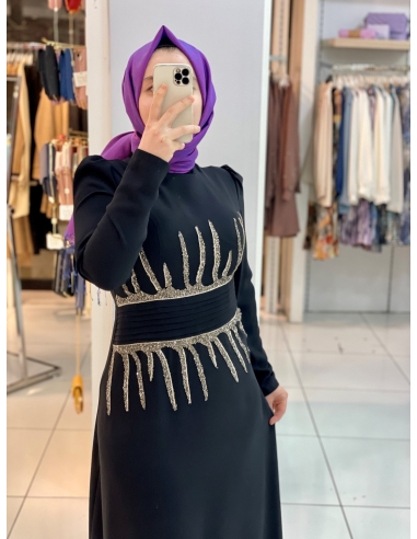 Zen Abiye 4026 siyah