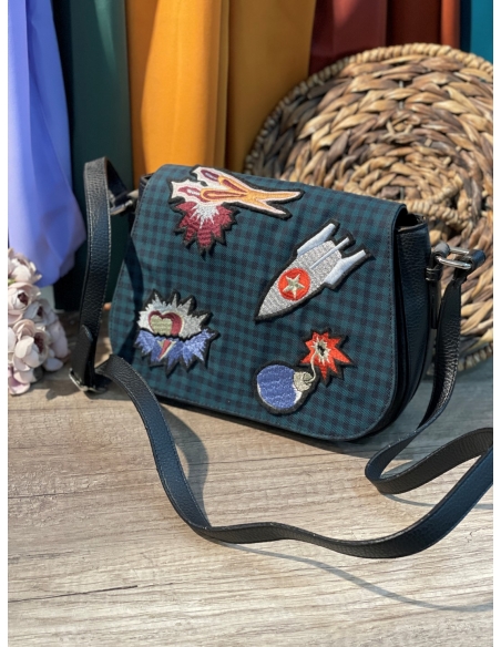 Burlap Deri Bayan Çanta