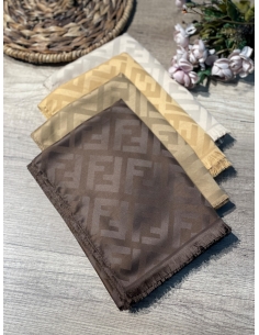İthal  Fendi Pamuk Şal