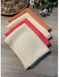 Quaj Jakar Şal Balıksırtı Desen