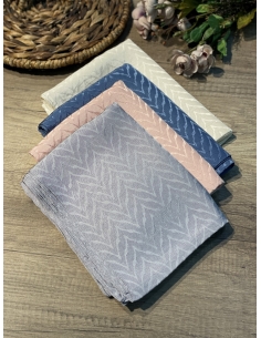 Quaj Jakar Şal Balıksırtı Desen