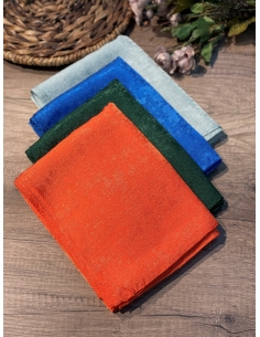 Quaj Jakar Şal Kendinden Desenli