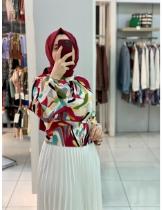 Levidor Bluz 22004 BORDO