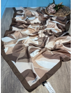 Cardion Shine Şal VİZON-KAHVE