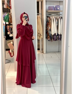 Zen Abiye BORDO 2111