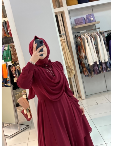 Zen Abiye BORDO 2111