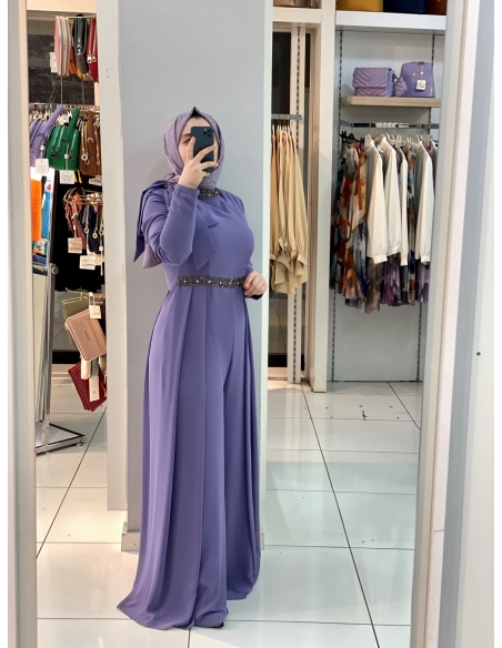 N Prive Abiye Tulum LİLA 13017