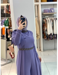 N Prive Abiye Tulum LİLA 13017 2