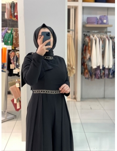 N Prive Abiye Tulum SİYAH 13017 2