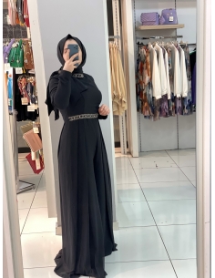 N Prive Abiye Tulum SİYAH 13017