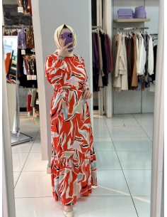 Moda Elbise TURUNCU