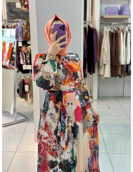 Levidor Elbise 330066 FUŞYA