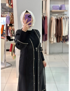 Zen Abaya Takım siyah 2