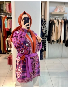 Sementa Hırka Etnik Desen 34366 2