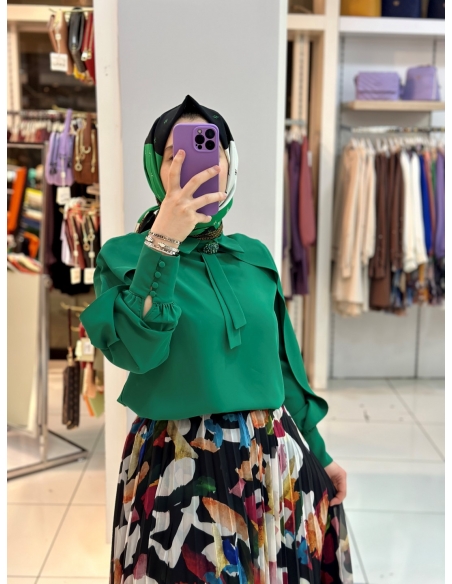 Levidor 2li Plise Takım BENETTON YEŞİLİ