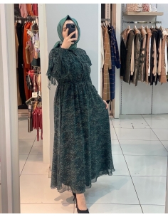 Kayra Elbise 23017 Zümrüt