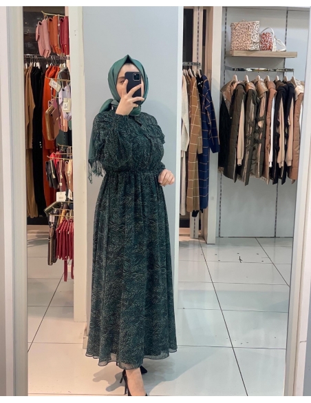 Kayra Elbise 23017 Zümrüt