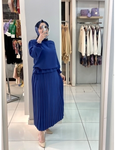 Özkayalar Plise Takım 5325 İNDİGO