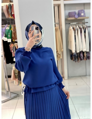 Özkayalar Plise Takım 5325 İNDİGO