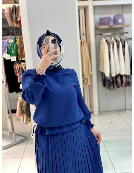 Özkayalar Plise Takım 5325 İNDİGO