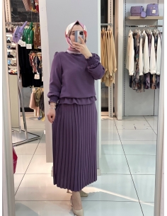 Özkayalar Plise Takım 5325 LİLA