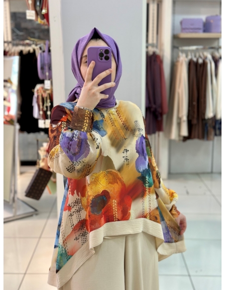 Levidor Pantolonlu Takım mor