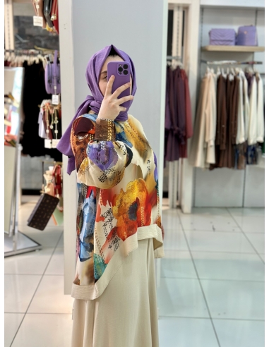 Levidor Pantolonlu Takım mor