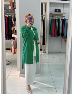 N Prive Keten 2li Takım yeşil 2