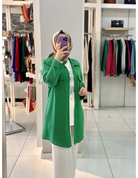 N Prive Keten Cepli 2li Takım yeşil