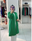 N Prive Keten 2li Kimono Takım yeşil