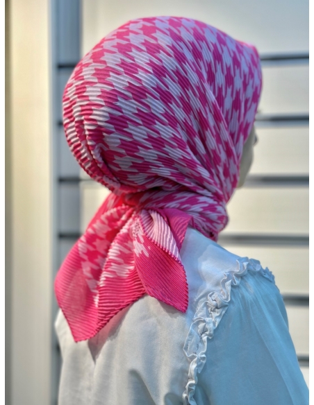 Emproyal Pamuklu Plise Eşarp