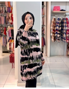 N Prive Triko Tunik FIRÇA DESEN 2