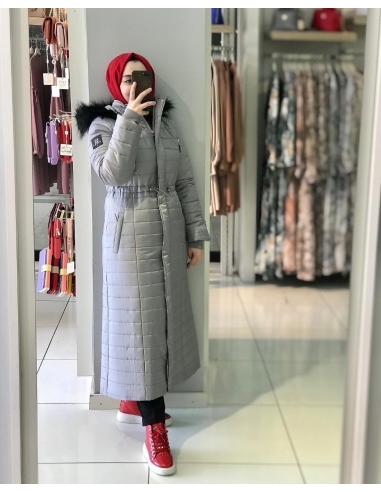 Kayra Şişme Mont GRİ