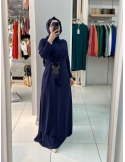 Zen Abiye Elbise lacivert 2139