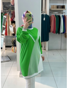 N Prive Bambu Tunik yeşil