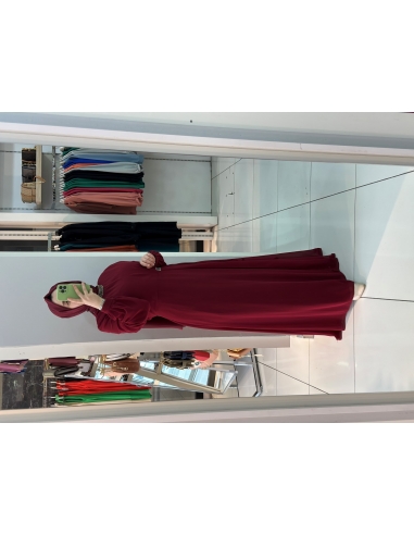 Mısra Zen Abiye Elbise 5008 bordo