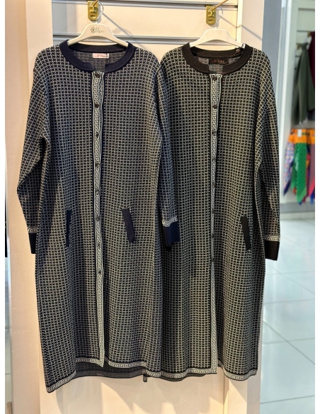 N Prive Anne Hırkası laci/siyah