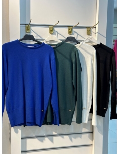 N Prive Fitilli Triko Bluz 34001