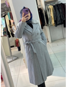 Levidor Kaşe Kaban 570029 GRİ 2