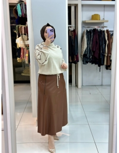 N Prive Deri Etek 18012 TABA