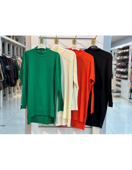 N Prive Triko Tunik 34101 Turuncu