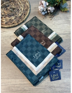 Levidor Dama Çift Şerit Şal