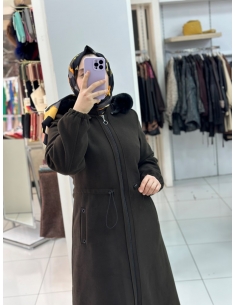 Seyit Özel Kaşe Kaban Boz Kahve 2