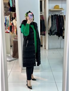 N Prive Şişme Yelek 14078 siyah