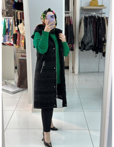 N Prive Şişme Yelek 14078 siyah