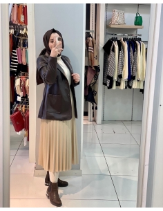 N Prive Deri Ceket 15055