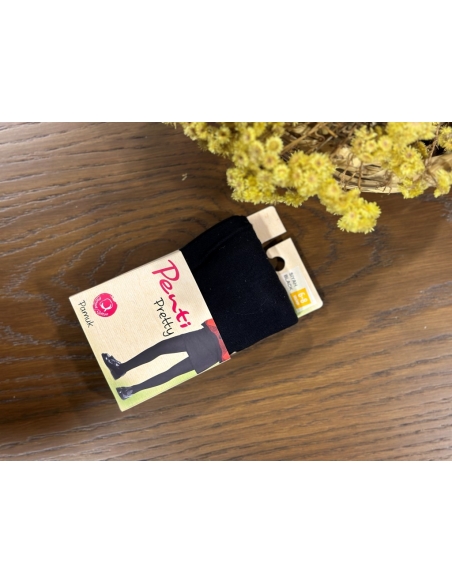 Penti Pretty Pamuk Çocuk Çorabı siyah