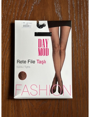 Penti File Taşlı  Külotlu Çorap