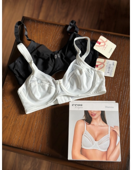Eros Hanna Balenli Toparlayıcı Sütyen SİYAH