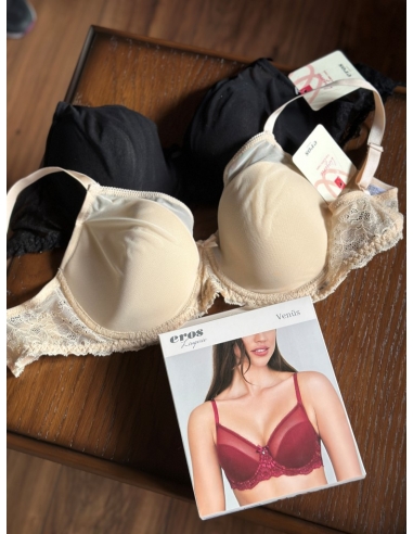 Eros Venüs Toparlayıcı Cup Sütyen SİYAH Büyük...